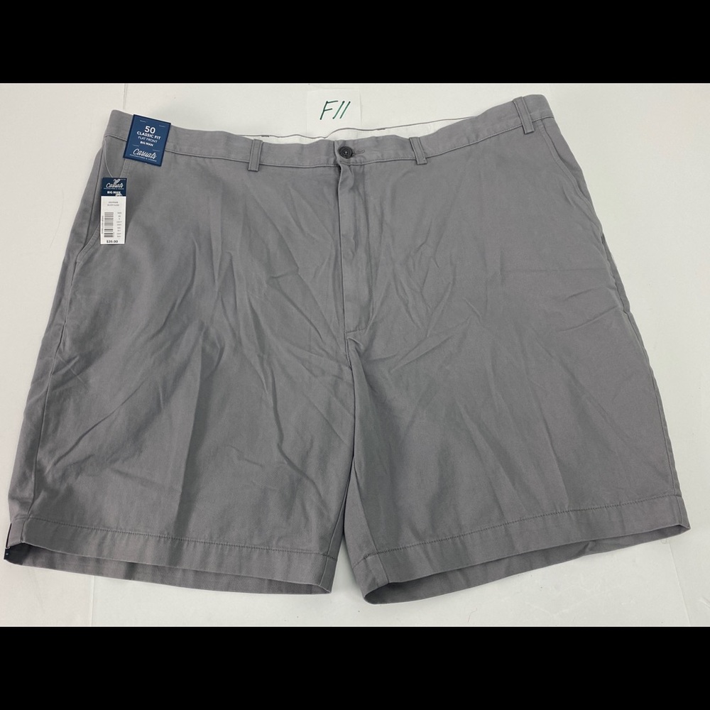 Roundtree Yorke Mens Big Tall Casual Shorts Sz 50
